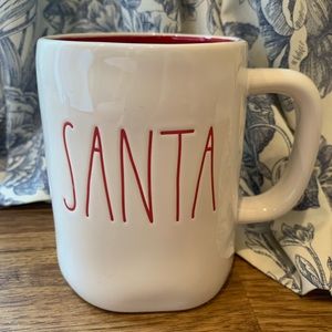 ⭐️Rae Dunn Santa Mug